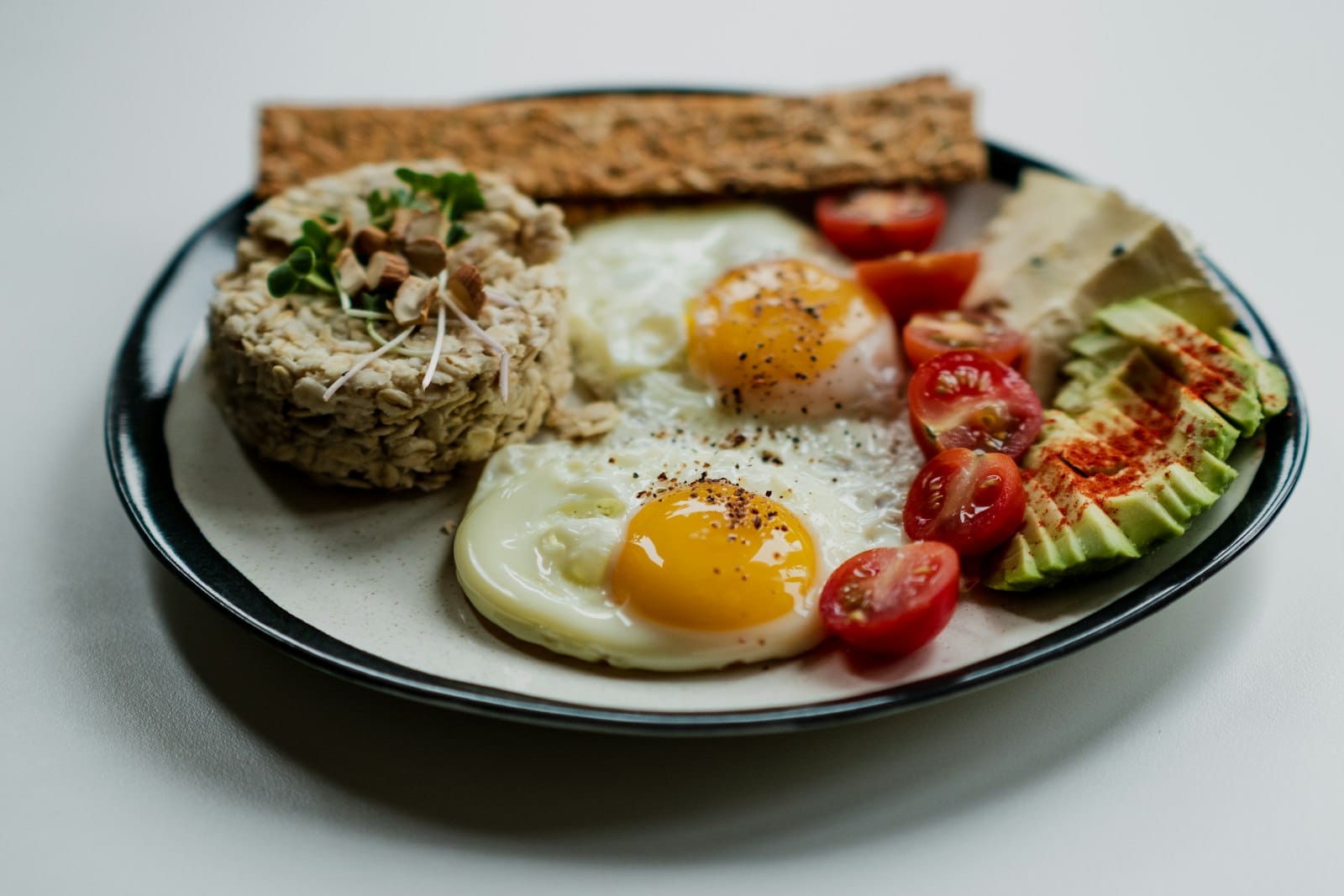 A plate of tofu scramble
