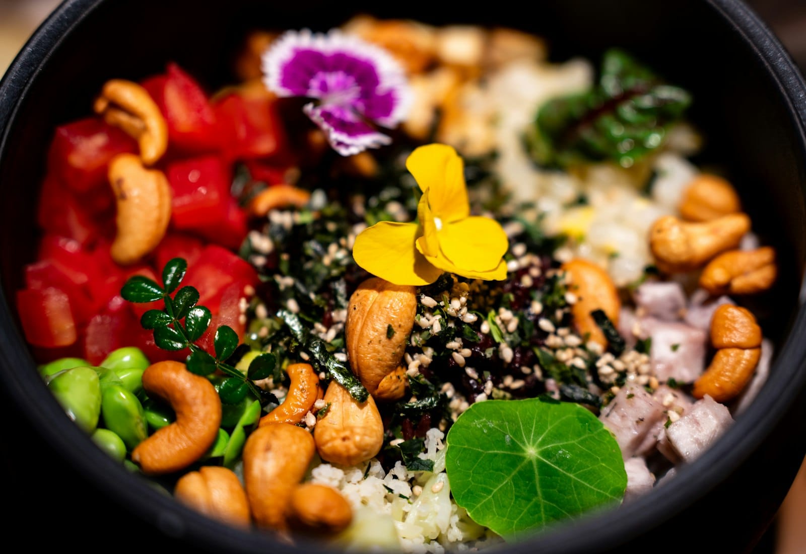 Edamame soybeans in a bowl