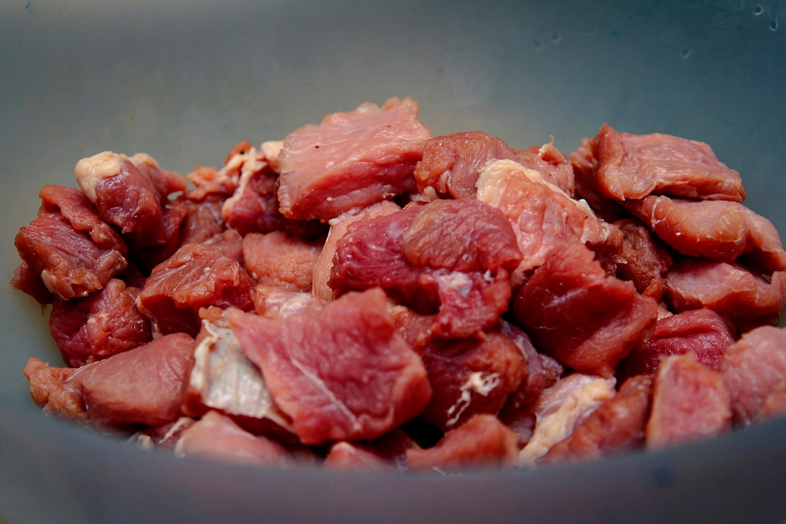 Cooked seitan, a wheat-gluten plant protein
