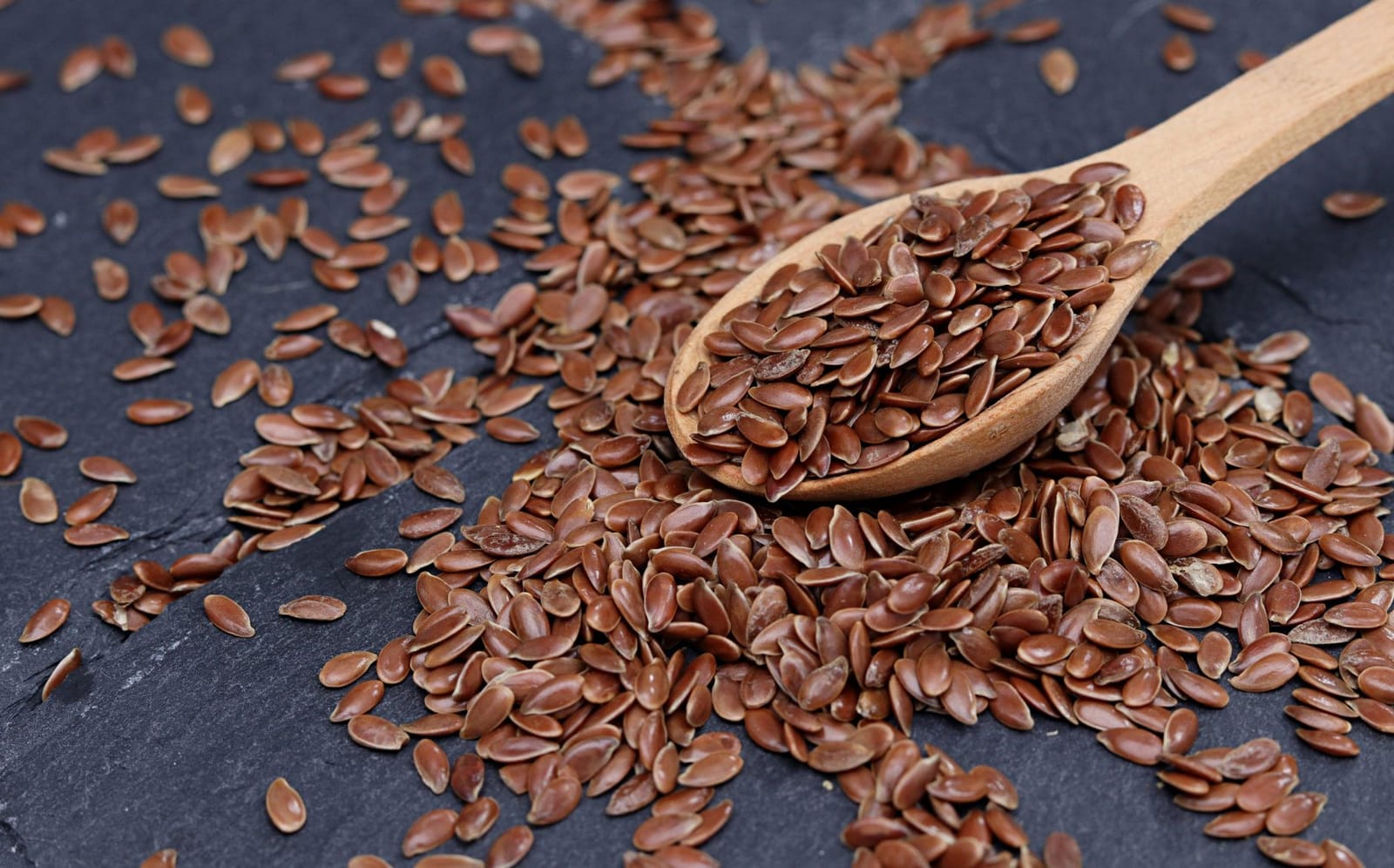 Flax seeds used to make a vegan flax egg