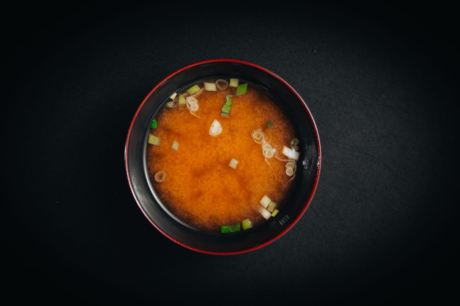 Miso paste in a bowl