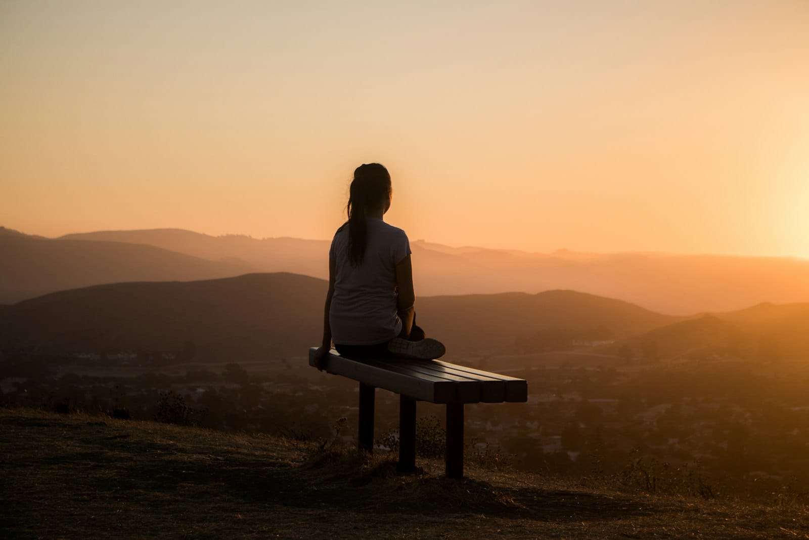 A calm, peaceful meditation scene