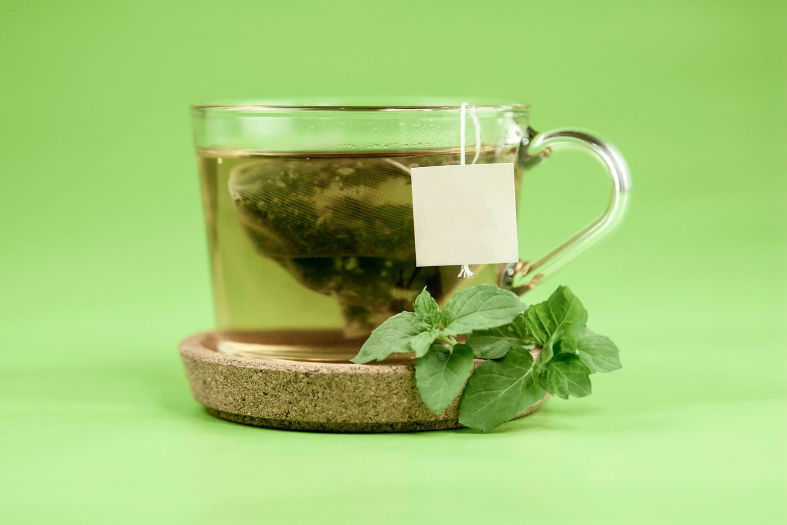 A cup of warm herbal tea