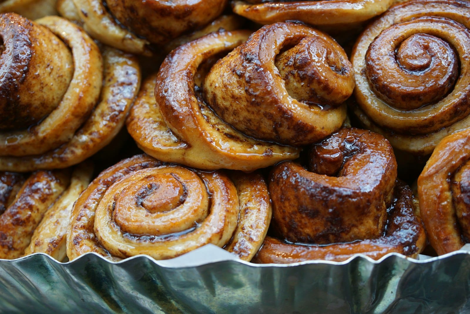 Cinnamon-spiced baked goods