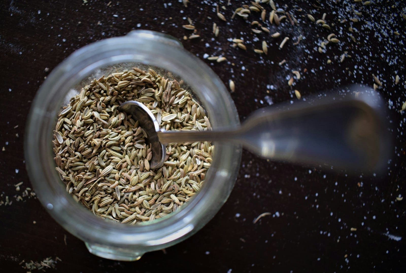 Cumin seeds in a spice bowl