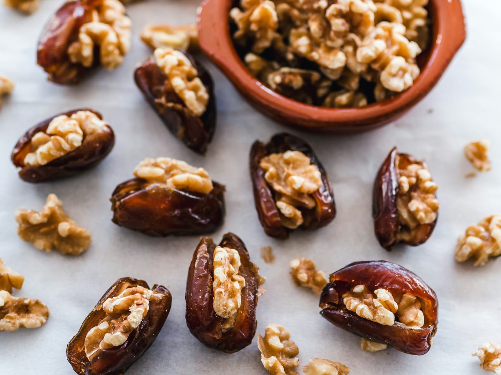 Dates stuffed with nuts