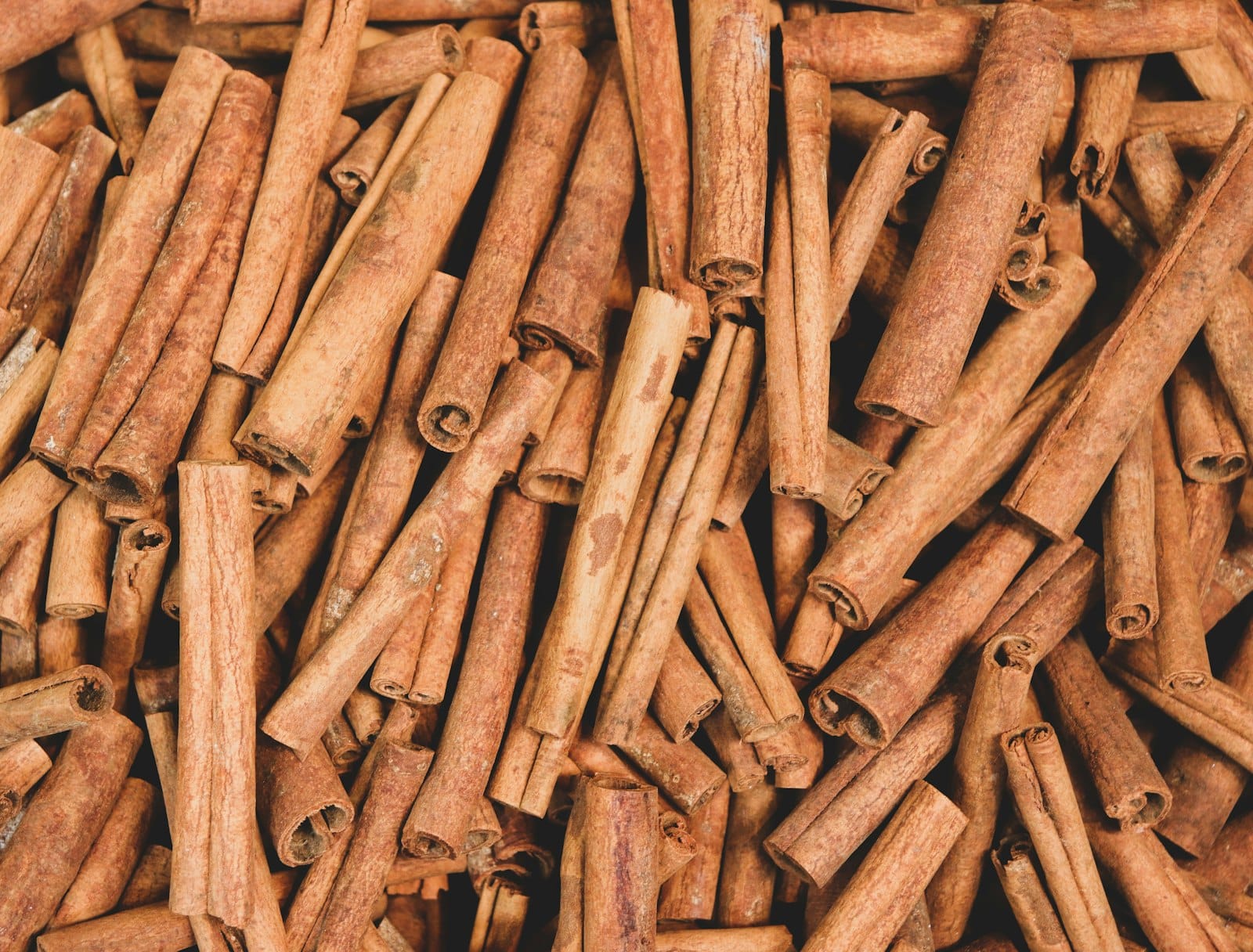 A cinnamon stick and warm spices
