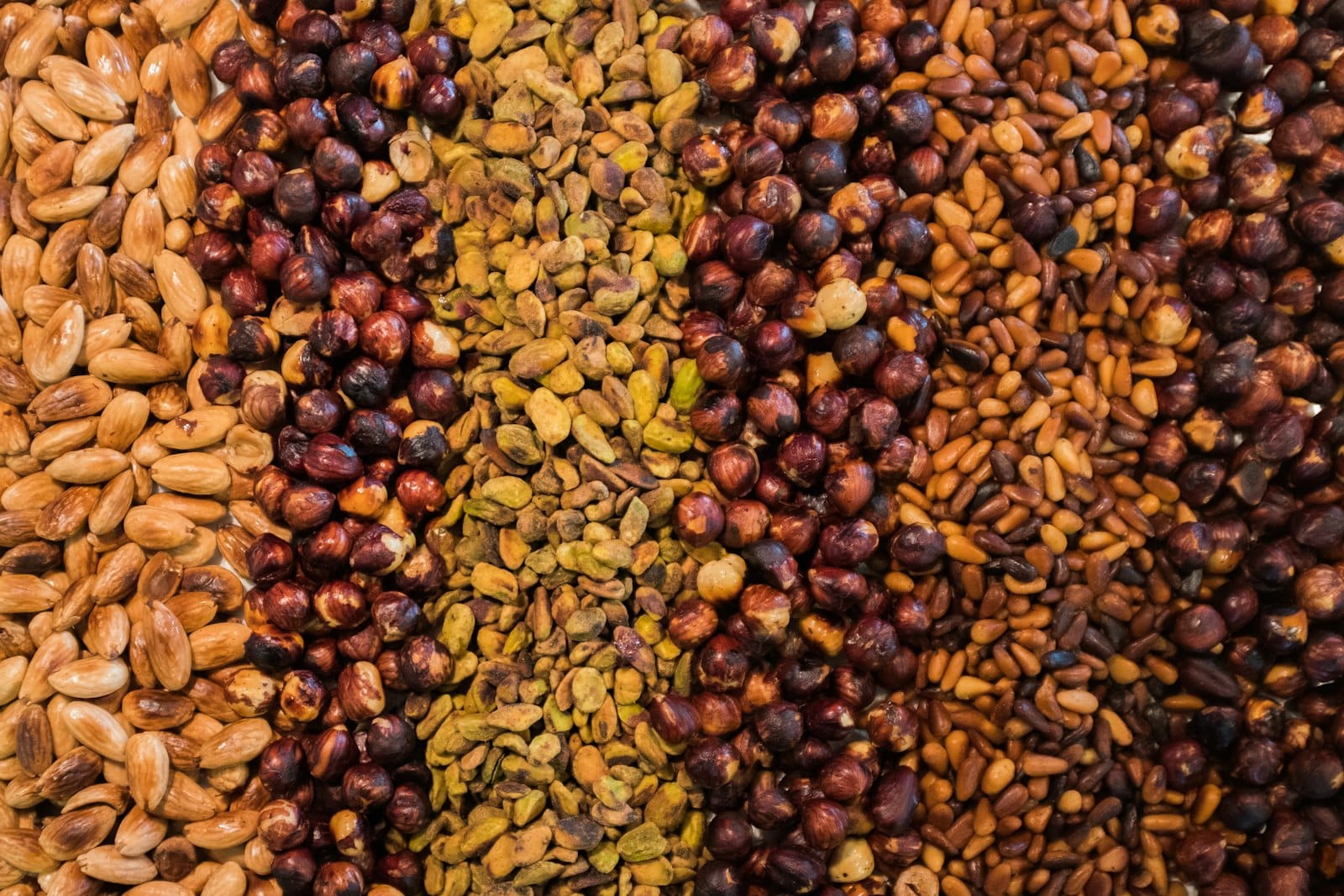 A mix of nuts and seeds