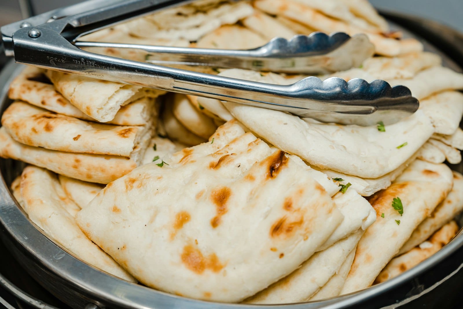 Fresh roti bread
