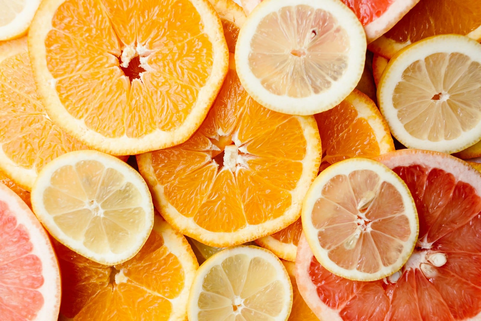 Fresh citrus fruit