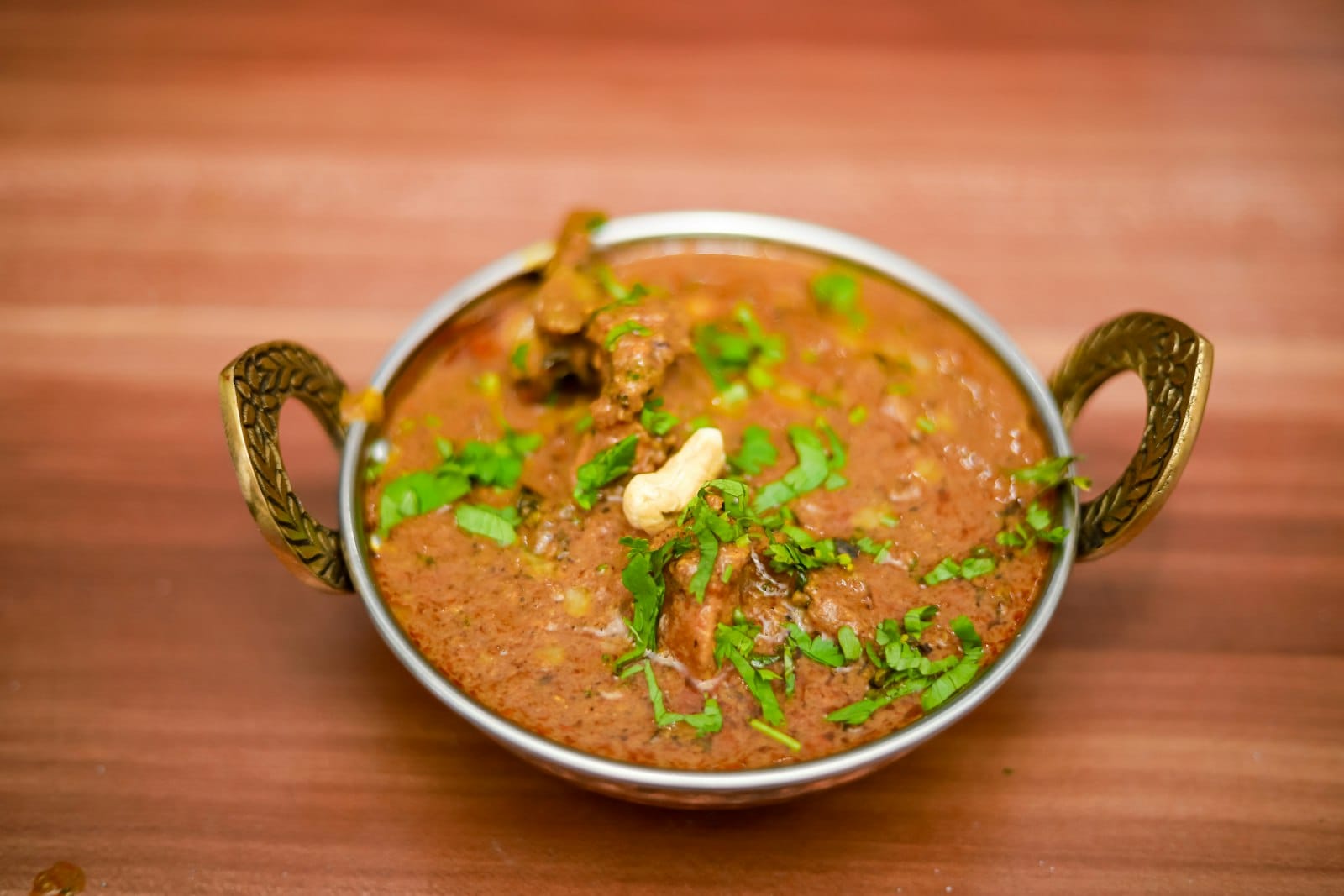 A spiced lentil curry