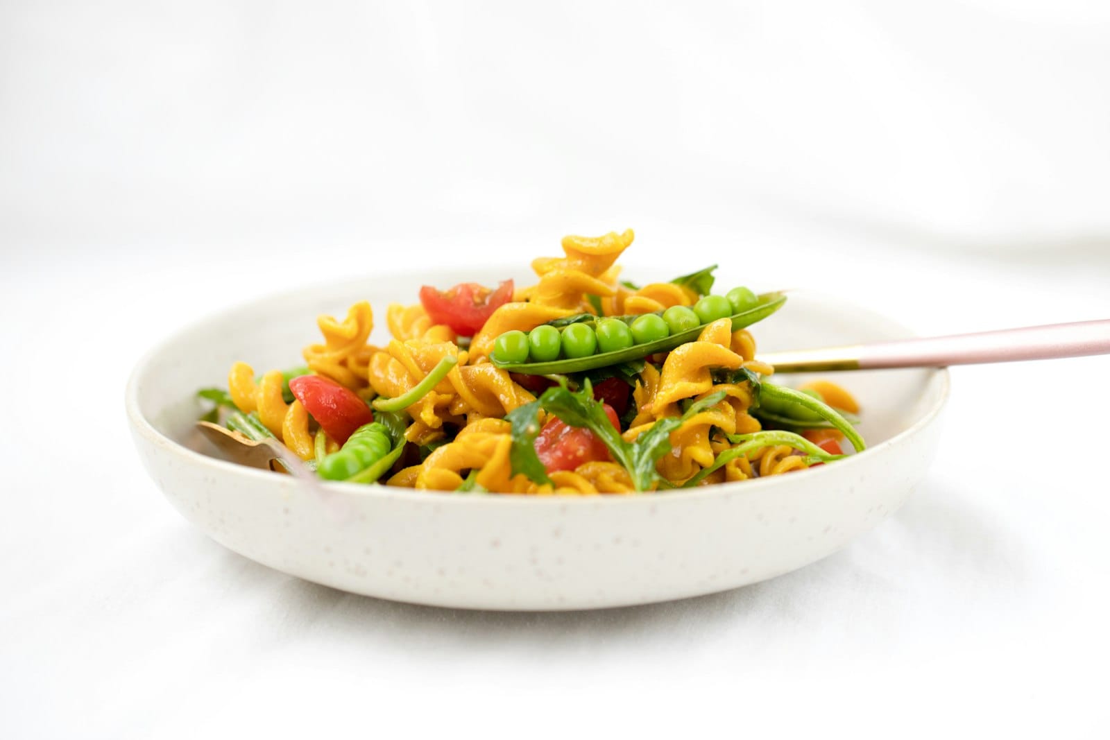A fresh lentil salad