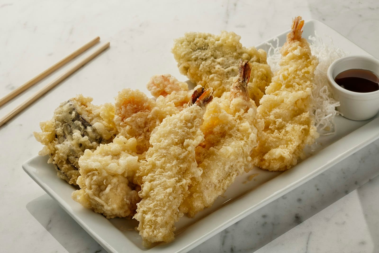 A seaweed dish on a plate