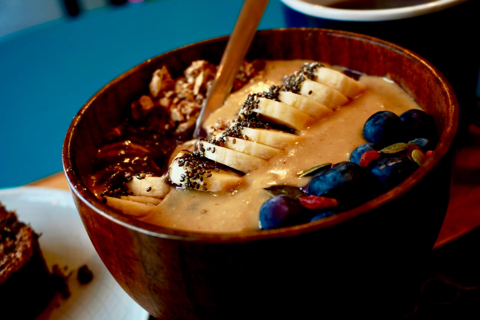 A bowl of banana nice cream