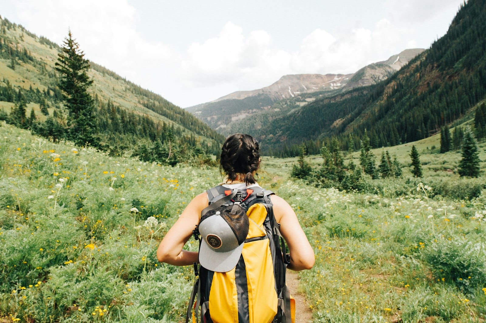 A backpack ready for travel adventure