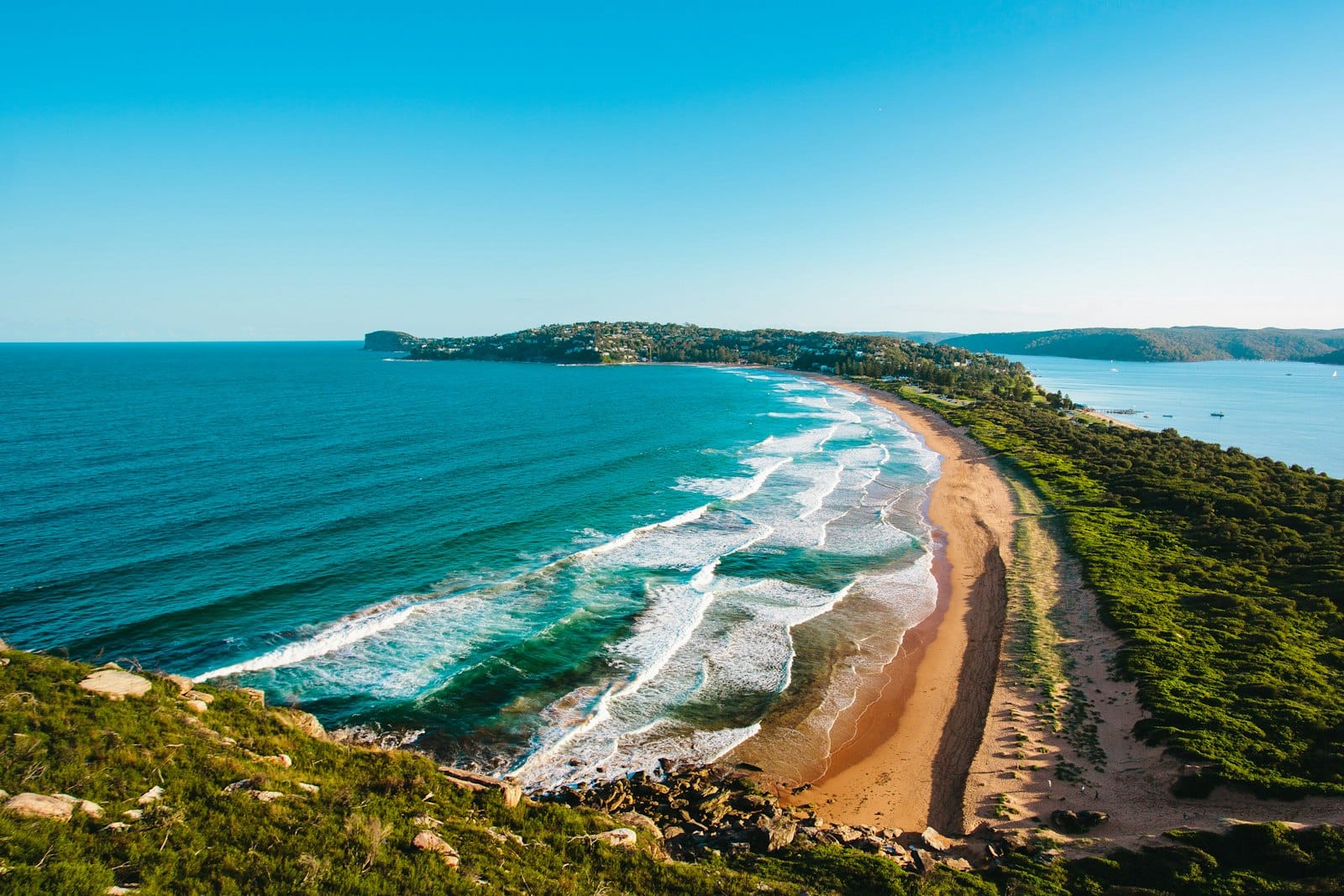 The coastline at Palm Beach, Gold Coast