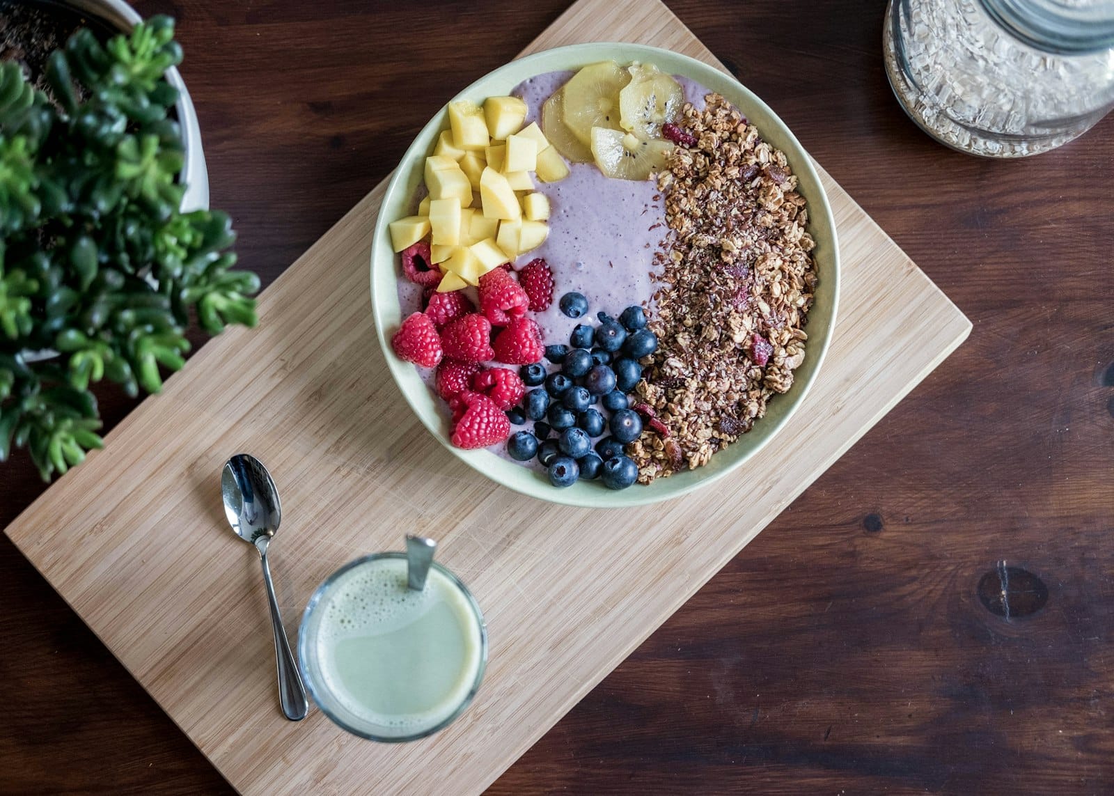 A healthy bowl of whole grains and quinoa