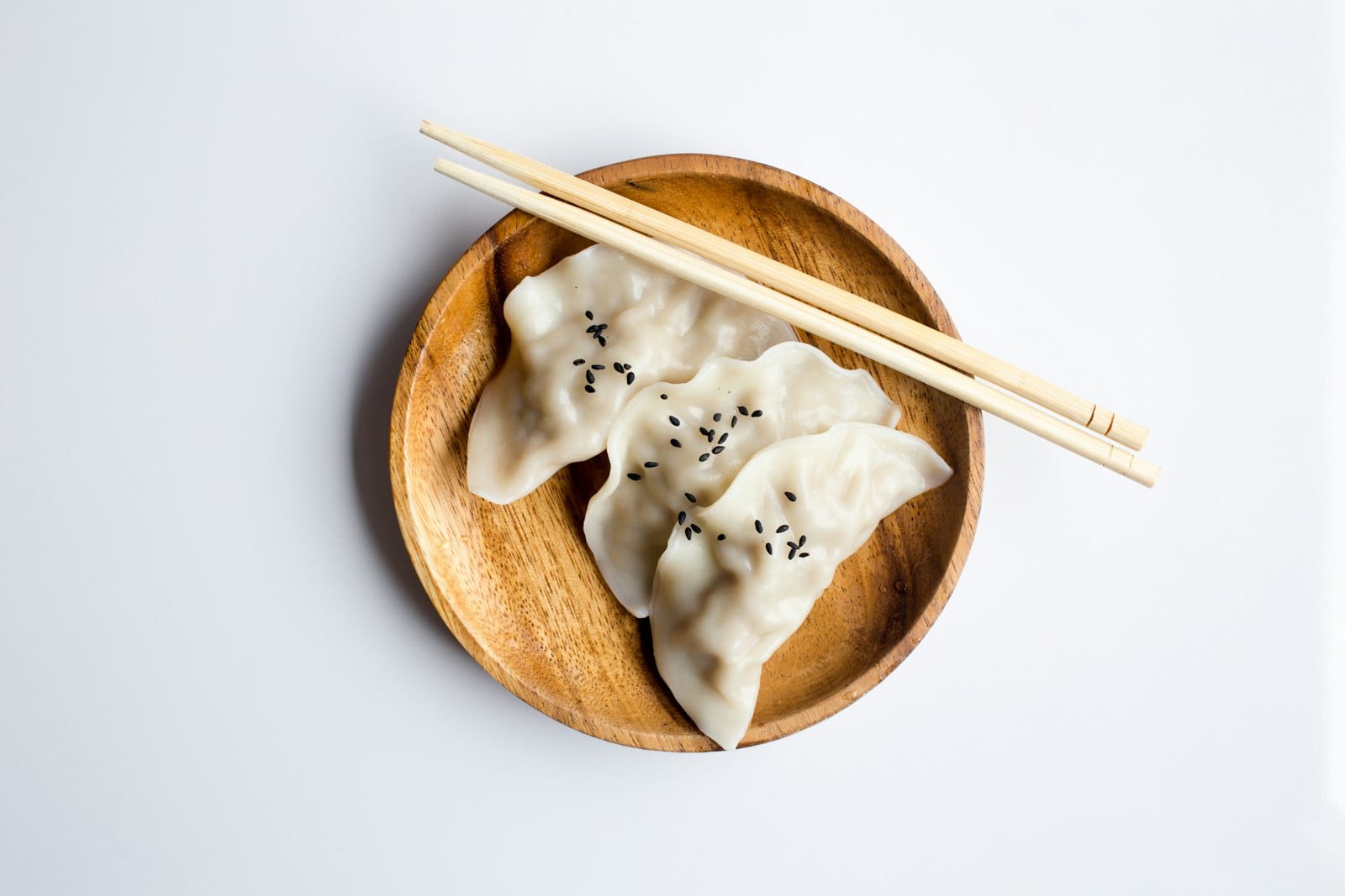 Steamed vegetable dumplings